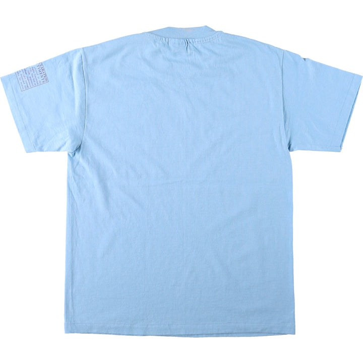 90'S Hanes SUSAN B Anthony T-shirt, Made in USA, Men's Size M (approx.), Vintage cotton Blue type light blue Vintage Second Hand