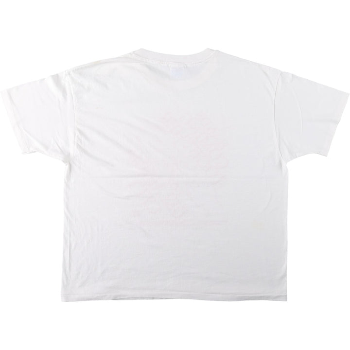 90'S Hanes HEAVYWEIGHT 50 cotton white type Vintage Second Hand