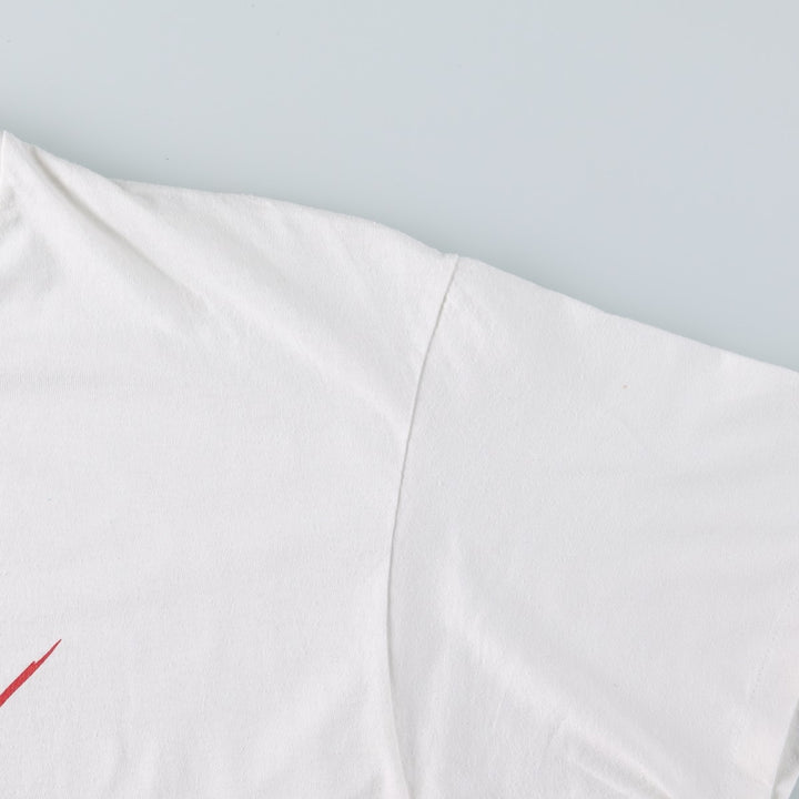 90'S Hanes HEAVYWEIGHT 50 cotton white type Vintage Second Hand