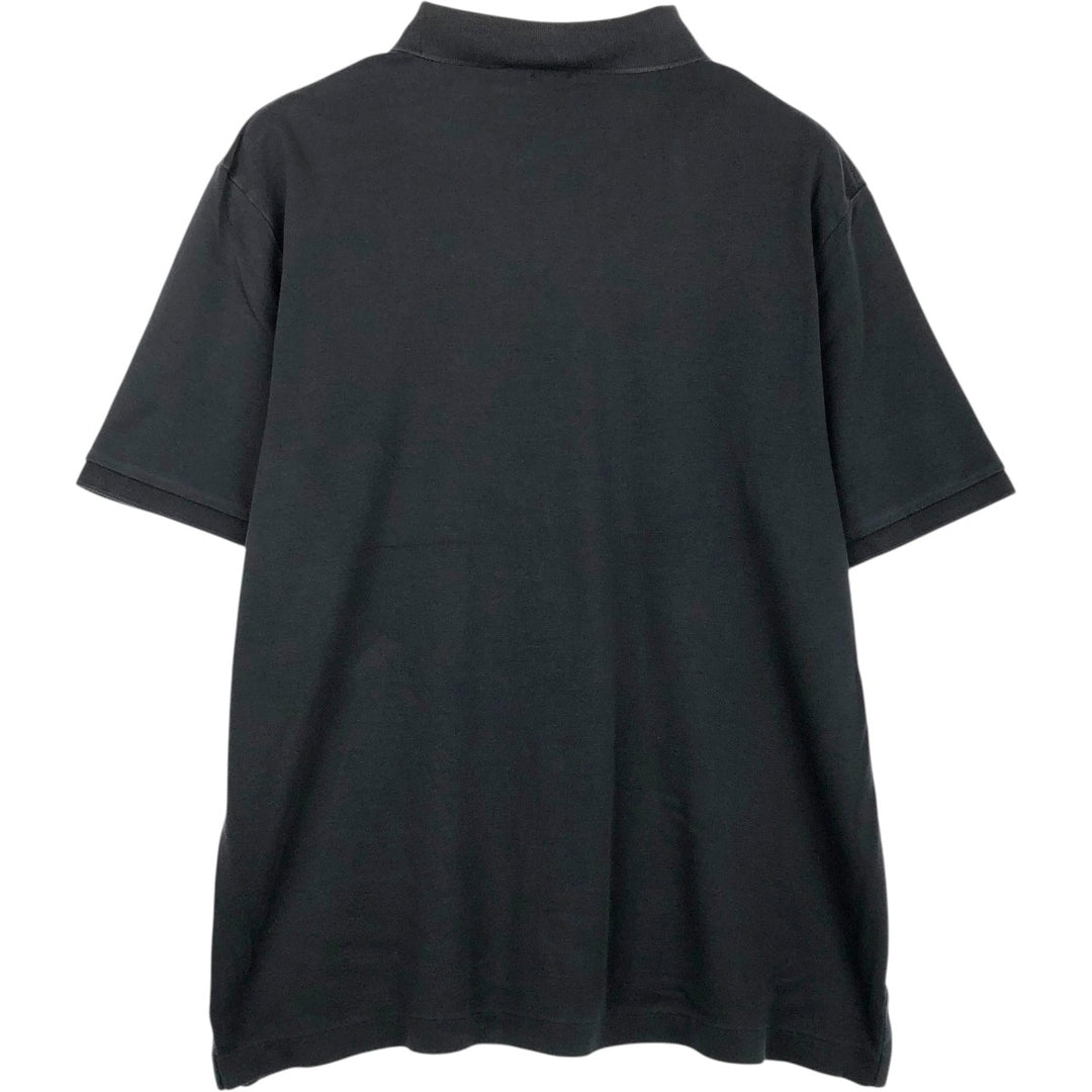 Ralph Lauren POLO RALPH LAUREN CLASSIC FIT short sleeve polo shirt for men size L unclear black type Vintage Second Hand