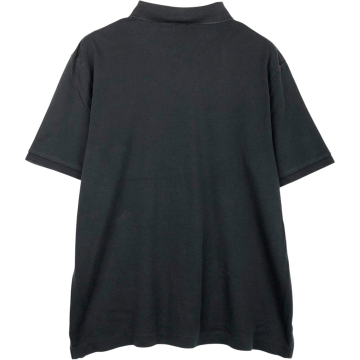 Ralph Lauren POLO RALPH LAUREN CLASSIC FIT short sleeve polo shirt for men size L unclear black type Vintage Second Hand