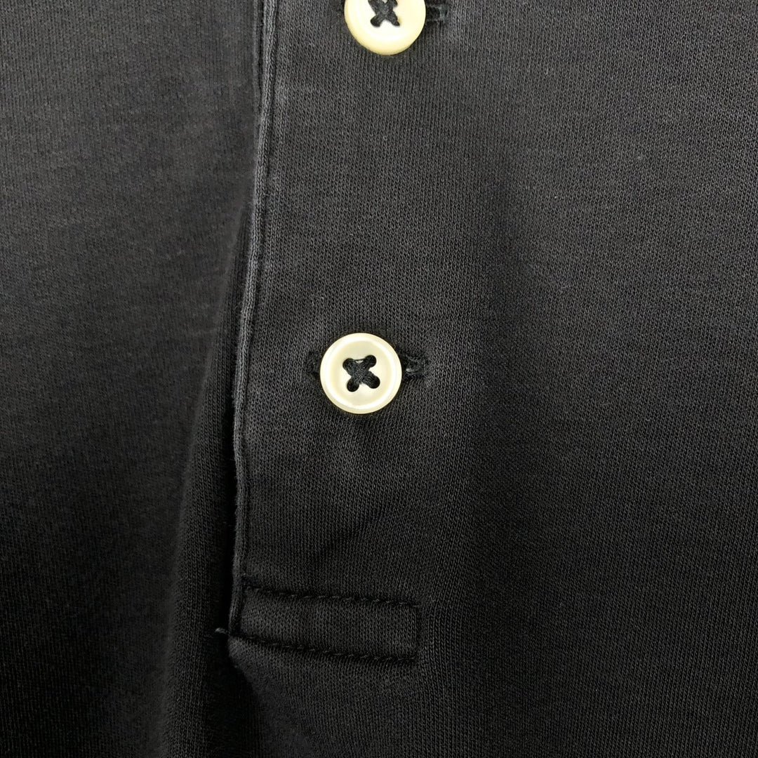 Ralph Lauren POLO RALPH LAUREN CLASSIC FIT short sleeve polo shirt for men size L unclear black type Vintage Second Hand