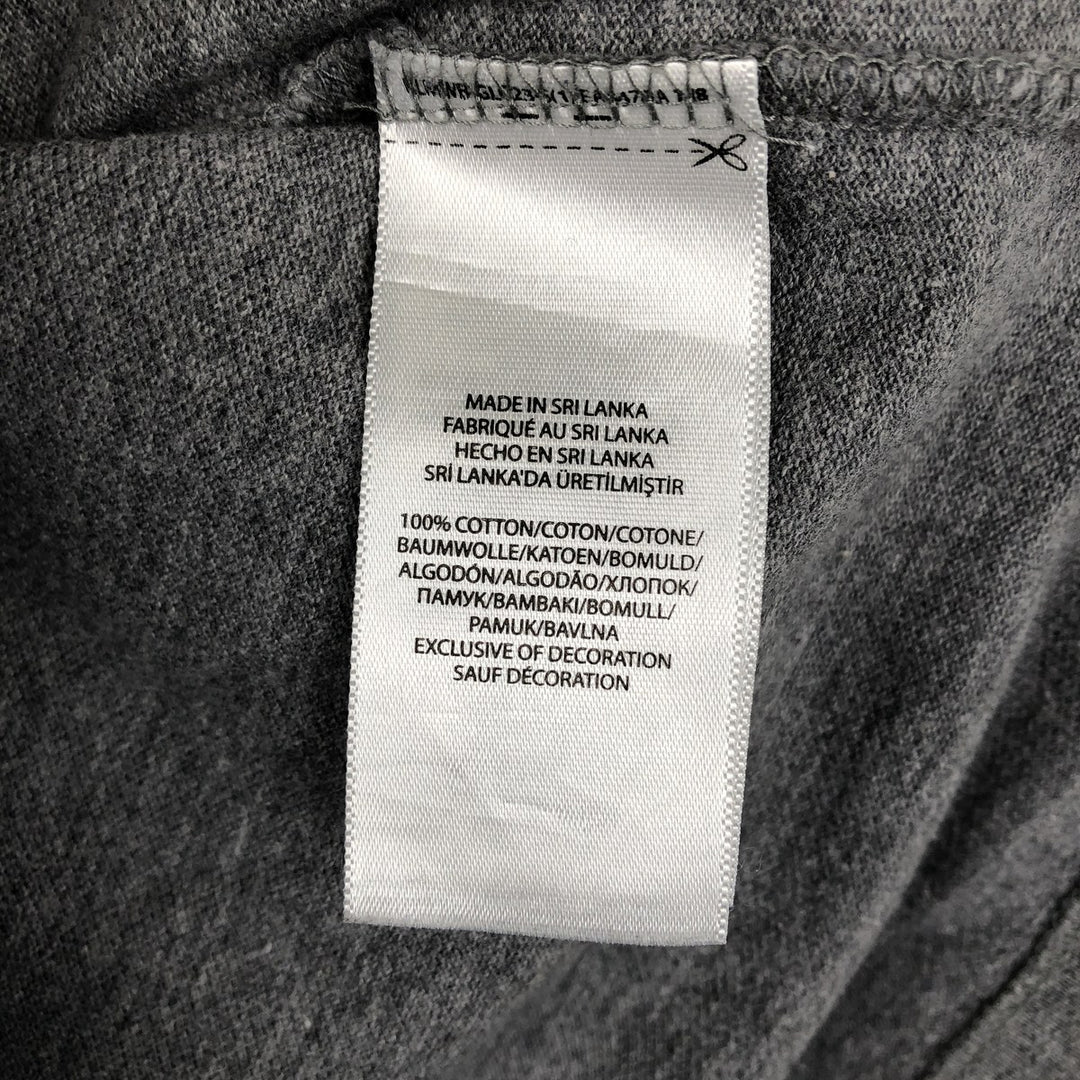 Ralph Lauren POLO RALPH LAUREN CUSTOM FIT short sleeve polo shirt men's size L cotton gray type Vintage Second Hand