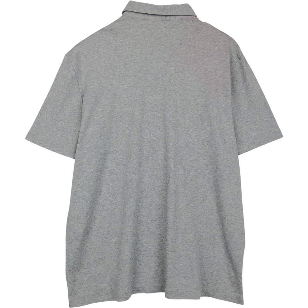 Ralph Lauren POLO RALPH LAUREN short sleeve polo shirt men's XL equivalent cotton gray type Vintage Second Hand