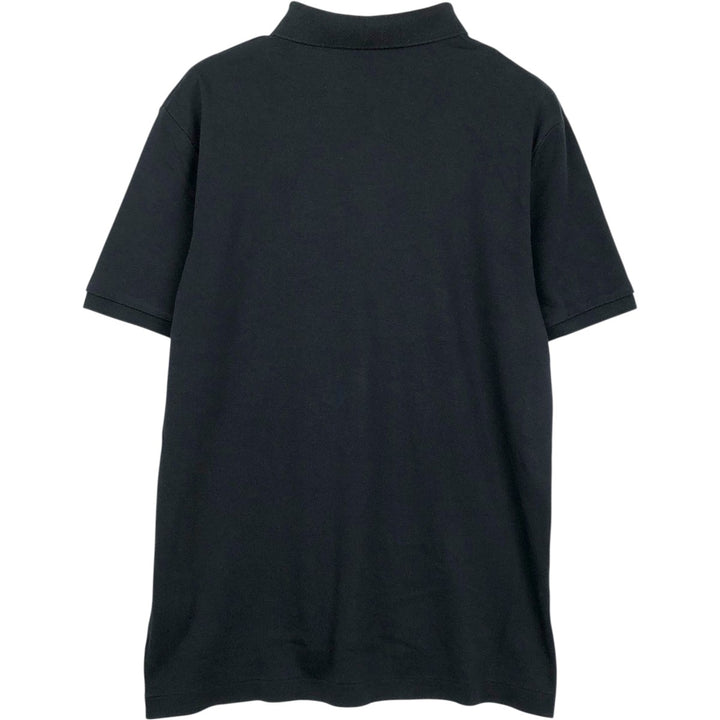 Ralph Lauren POLO RALPH LAUREN short sleeve polo shirt, men's size M cotton black type Vintage Second Hand