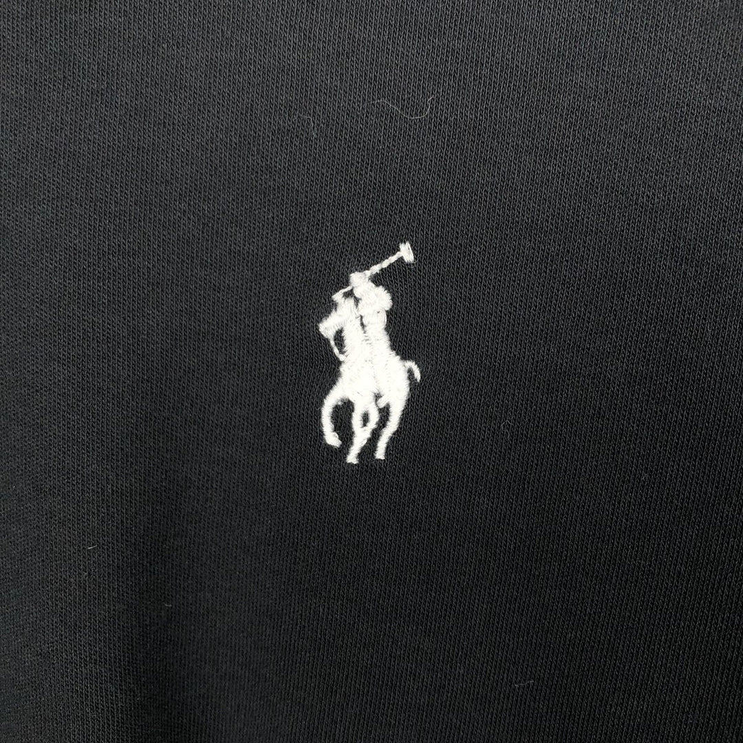 Ralph Lauren POLO RALPH LAUREN short sleeve polo shirt, men's size M cotton black type Vintage Second Hand