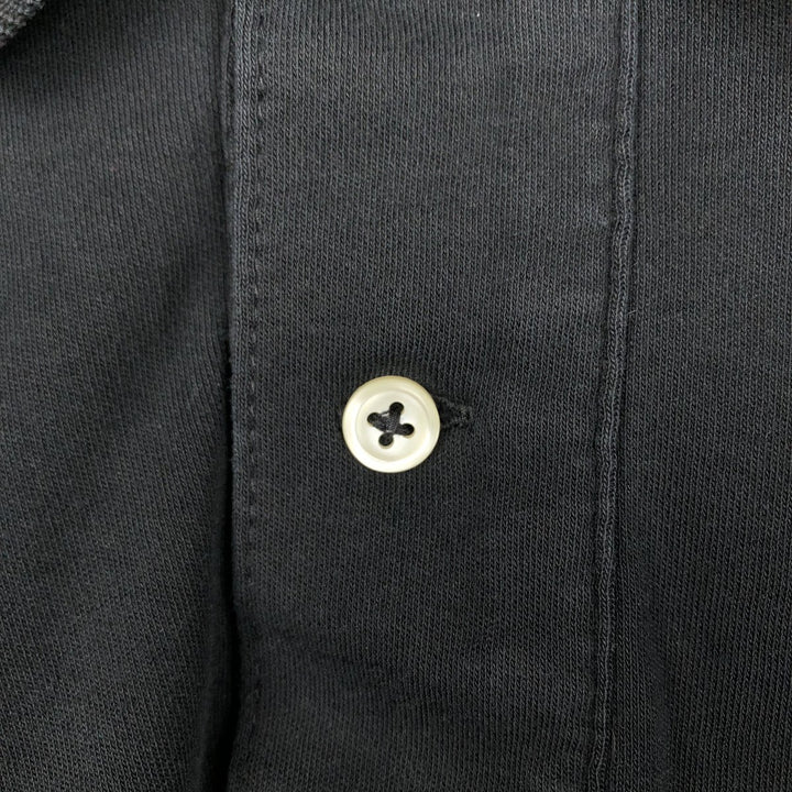 Ralph Lauren POLO RALPH LAUREN short sleeve polo shirt, men's size M cotton black type Vintage Second Hand