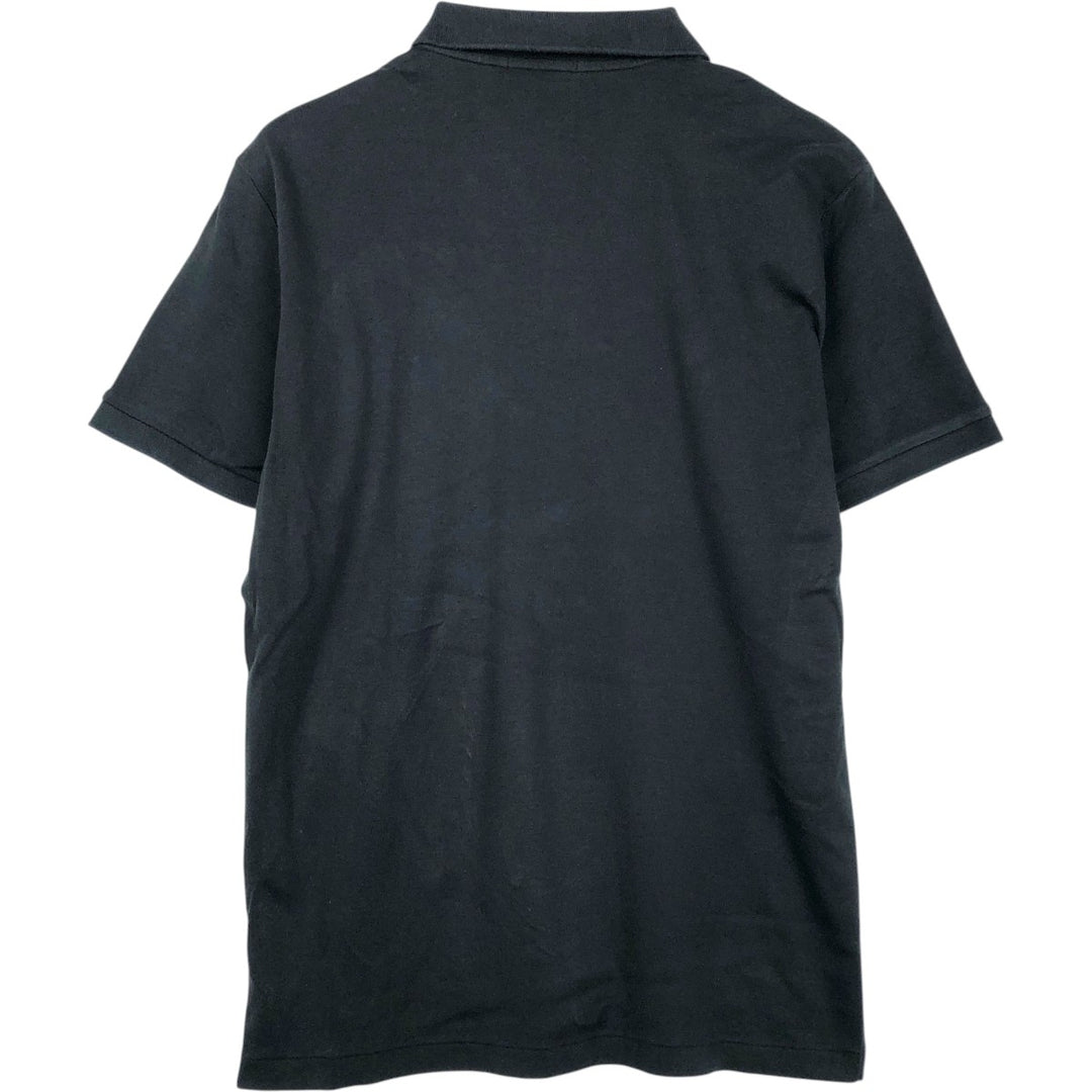 Ralph Lauren POLO RALPH LAUREN CUSTOM SLIM FIT short sleeve polo shirt men's size M cotton black type Vintage Second Hand