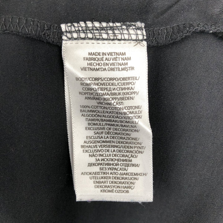 Ralph Lauren POLO RALPH LAUREN CUSTOM SLIM FIT short sleeve polo shirt, men's size L cotton black type Vintage Second Hand