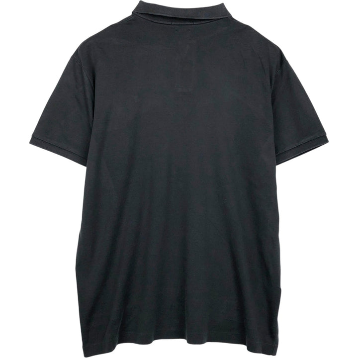 Ralph Lauren POLO RALPH LAUREN short sleeve polo shirt men's XL equivalent cotton black type Vintage Second Hand