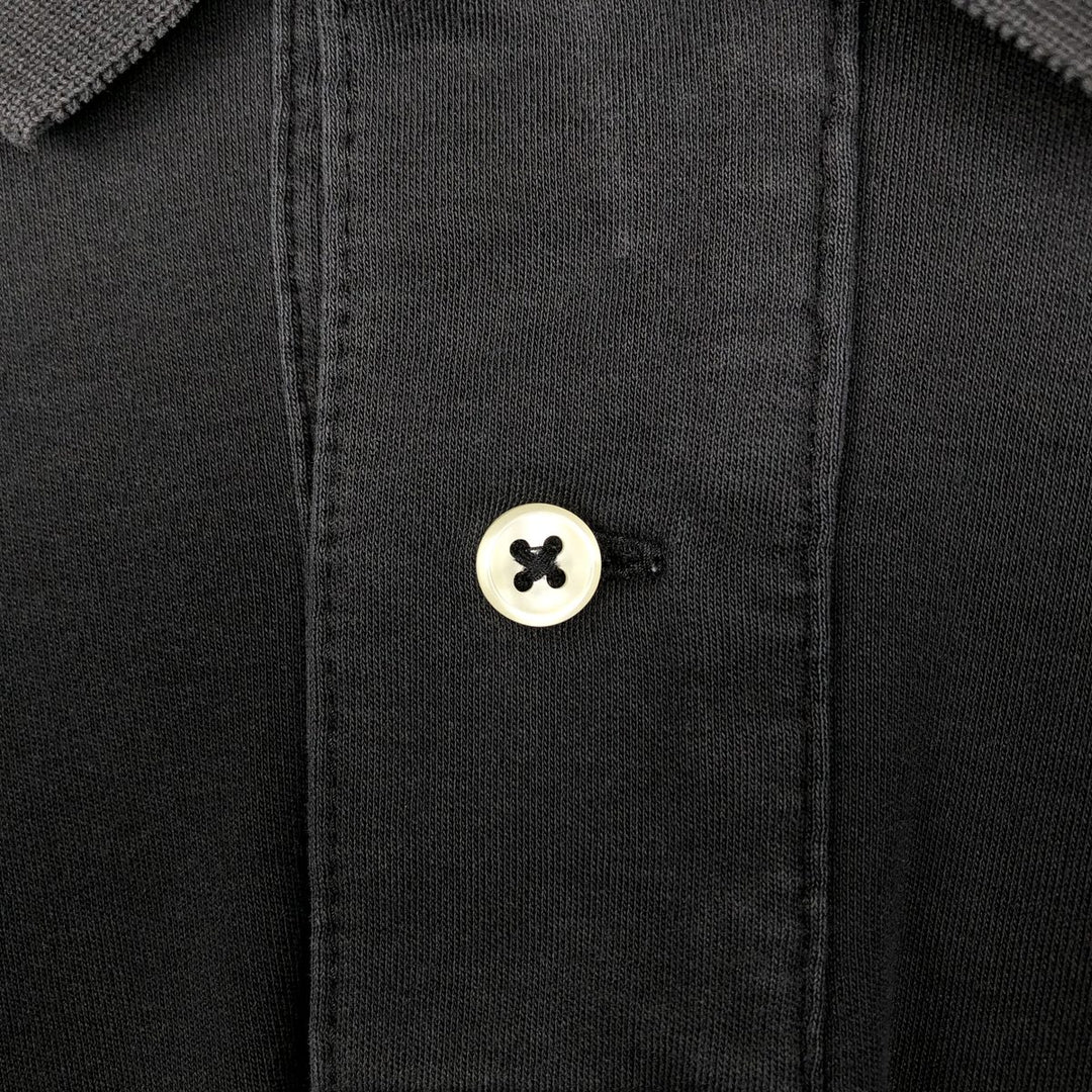 Ralph Lauren POLO RALPH LAUREN short sleeve polo shirt men's XL equivalent cotton black type Vintage Second Hand