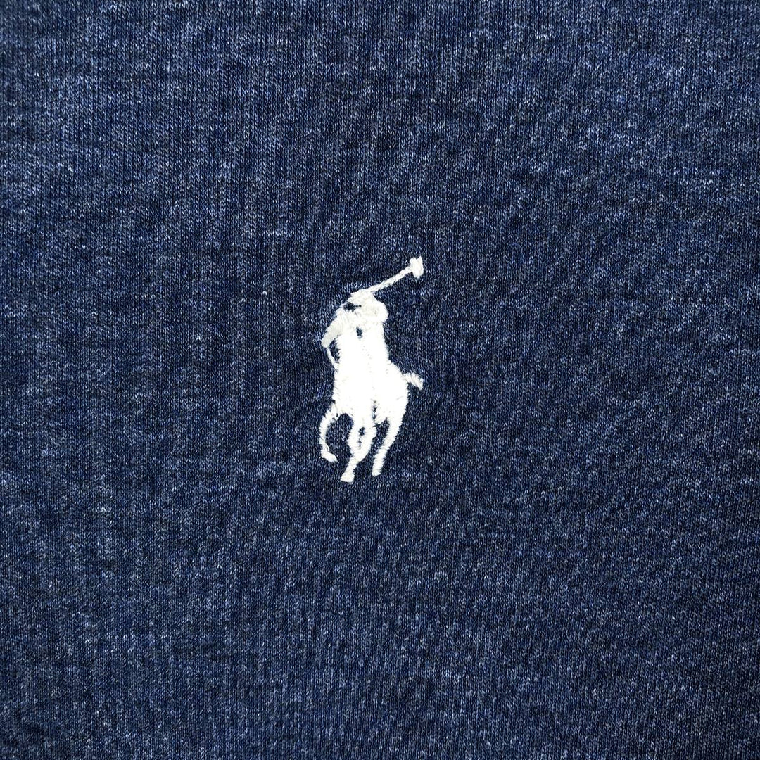 Ralph Lauren POLO RALPH LAUREN short sleeve polo shirt men's size L cotton blue type Vintage Second Hand