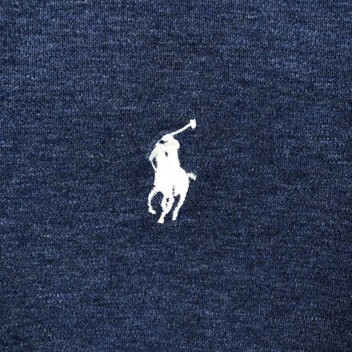 Ralph Lauren POLO RALPH LAUREN short sleeve polo shirt men's size L cotton blue type Vintage Second Hand