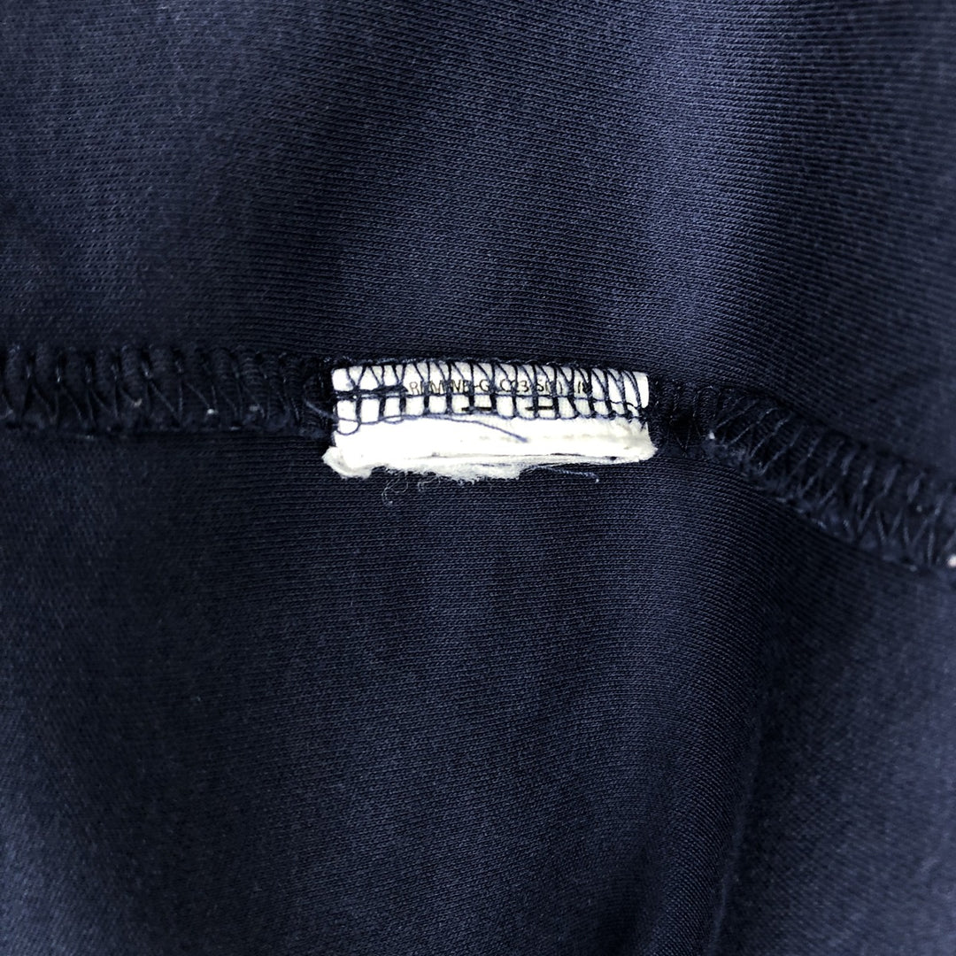 Ralph Lauren POLO RALPH LAUREN CUSTOM SLIM FIT short sleeve striped polo shirt men's size L unclear navy blue type Vintage Second Hand
