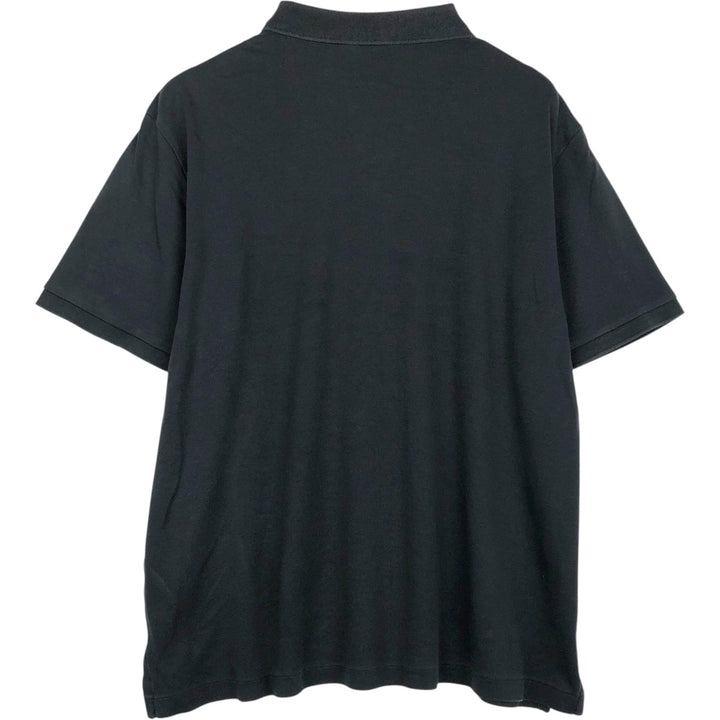 Ralph Lauren POLO RALPH LAUREN CLASSIC FIT short sleeve polo shirt for men size L cotton black type Vintage Second Hand