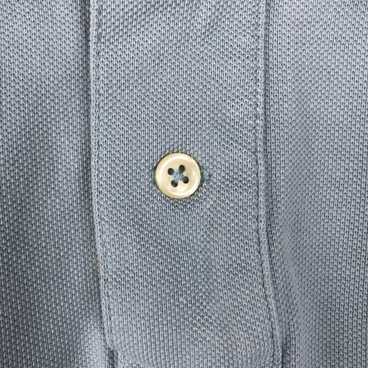 Ralph Lauren POLO RALPH LAUREN CLASSIC FIT short sleeve polo shirt, men's size M cotton Blue type light blue Vintage Second Hand