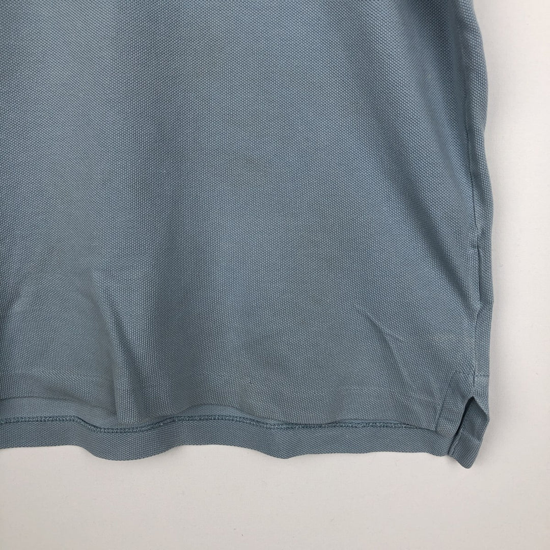 Ralph Lauren POLO RALPH LAUREN CLASSIC FIT short sleeve polo shirt, men's size M cotton Blue type light blue Vintage Second Hand