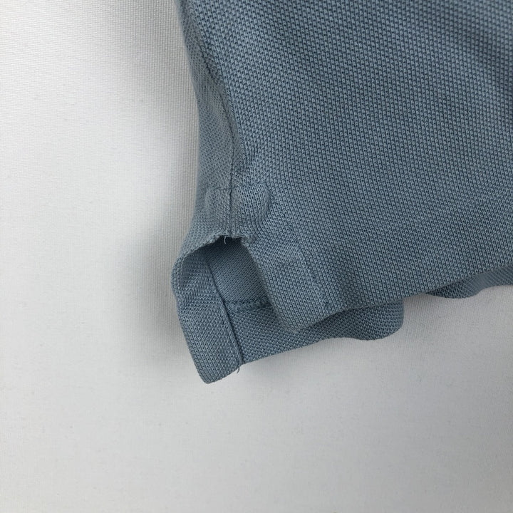 Ralph Lauren POLO RALPH LAUREN CLASSIC FIT short sleeve polo shirt, men's size M cotton Blue type light blue Vintage Second Hand