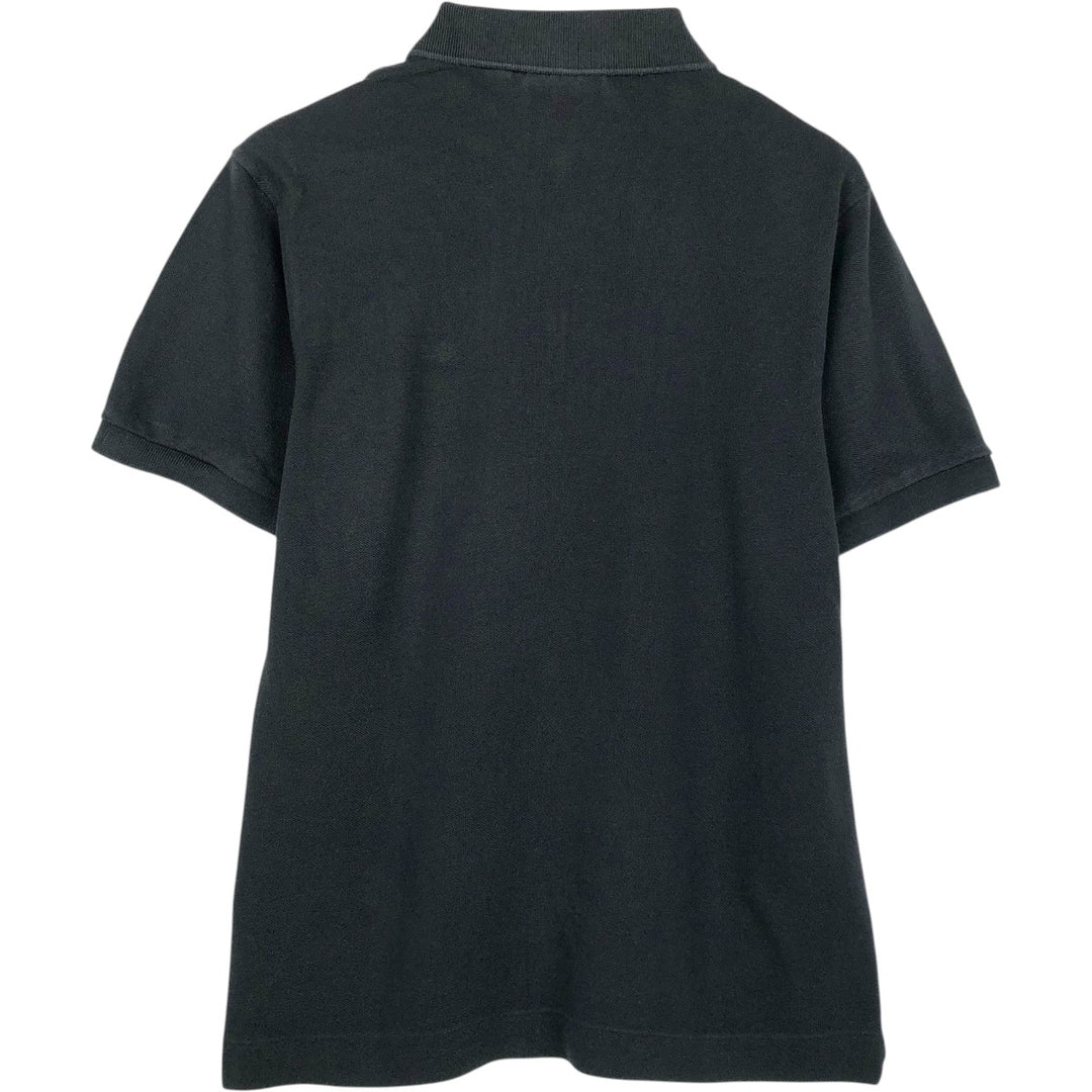 Lacoste CLASSIC FIT Short-Sleeve Polo Shirt, Men's Size S (approx.) cotton black type Vintage Second Hand