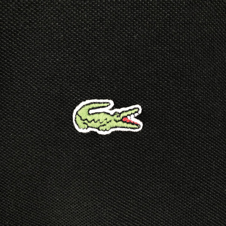 Lacoste CLASSIC FIT Short-Sleeve Polo Shirt, Men's Size S (approx.) cotton black type Vintage Second Hand