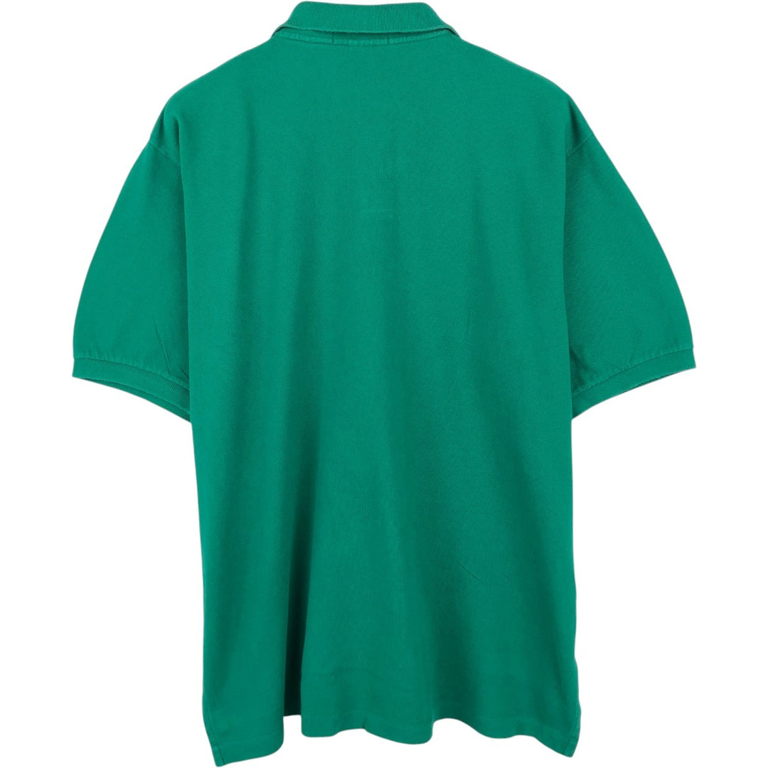 Ralph Lauren POLO by Ralph Lauren short sleeve polo shirt, men's XL size cotton green type Vintage Second Hand