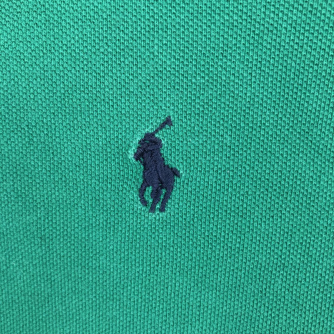 Ralph Lauren POLO by Ralph Lauren short sleeve polo shirt, men's XL size cotton green type Vintage Second Hand