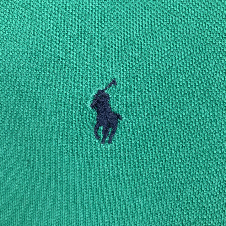 Ralph Lauren POLO by Ralph Lauren short sleeve polo shirt, men's XL size cotton green type Vintage Second Hand