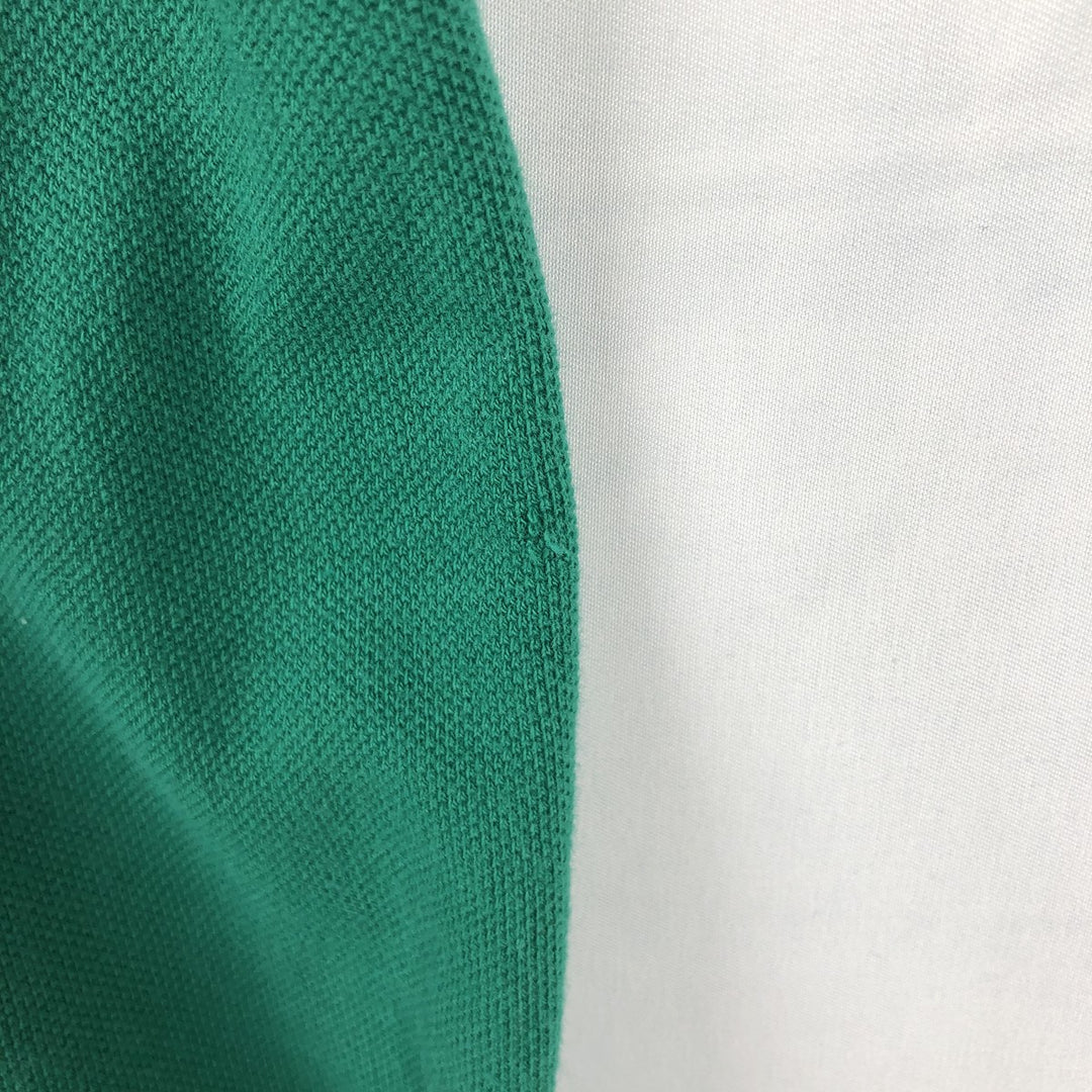 Ralph Lauren POLO by Ralph Lauren short sleeve polo shirt, men's XL size cotton green type Vintage Second Hand