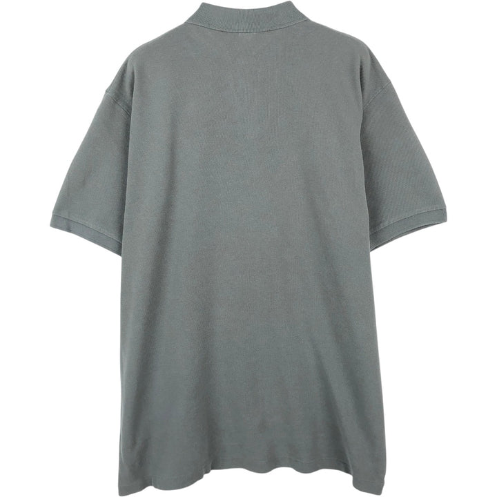 Ralph Lauren POLO by Ralph Lauren short sleeve polo shirt, men's XL size cotton gray type Vintage Second Hand