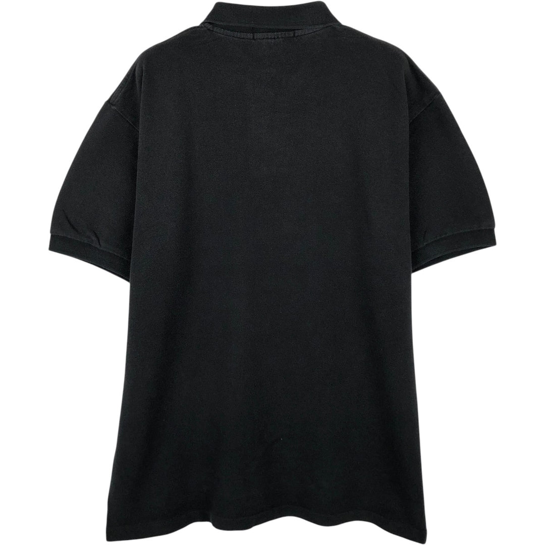 Ralph Lauren POLO by Ralph Lauren short sleeve polo shirt, men's size L cotton black type Vintage Second Hand