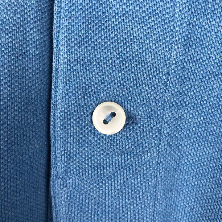 Lacoste Classic Fit short sleeve polo shirt, men's size L cotton Blue type light blue Vintage Second Hand