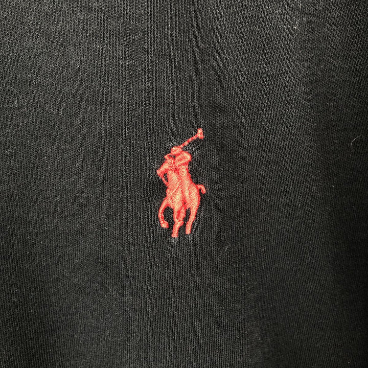 Ralph Lauren POLO by Ralph Lauren short sleeve polo shirt, men's XL size cotton black type Vintage Second Hand