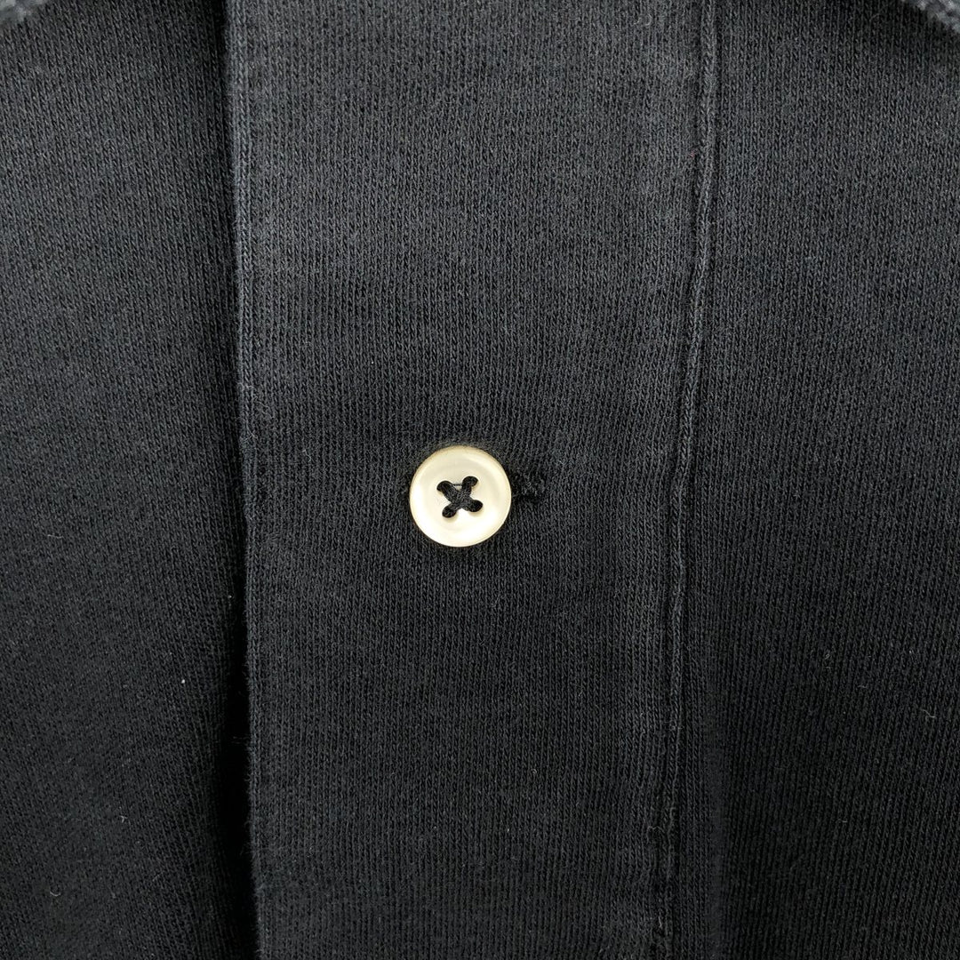 Ralph Lauren POLO by Ralph Lauren short sleeve polo shirt, men's XL size cotton black type Vintage Second Hand