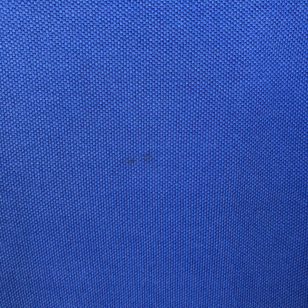 Ralph Lauren POLO by Ralph Lauren short sleeve polo shirt, men's size L cotton blue type Vintage Second Hand