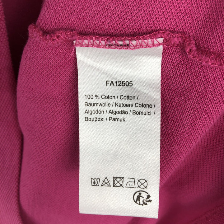 Lacoste Classic Fit short sleeve polo shirt, men's size M cotton pink type Vintage Second Hand
