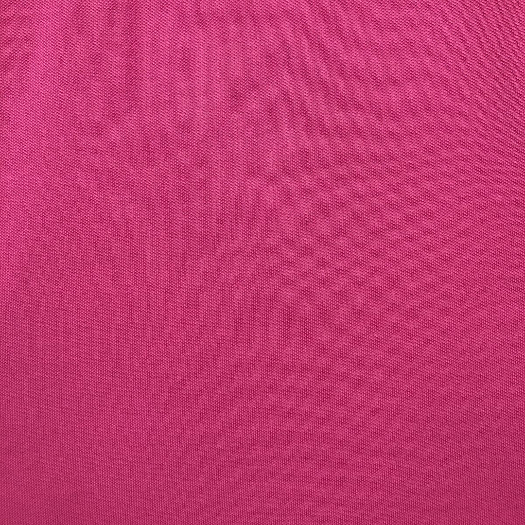 Lacoste Classic Fit short sleeve polo shirt, men's size M cotton pink type Vintage Second Hand