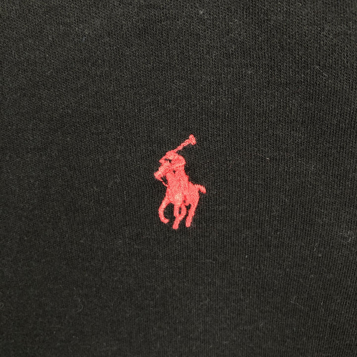 Ralph Lauren POLO SPORT short sleeve polo shirt, men's size L cotton black type Vintage Second Hand