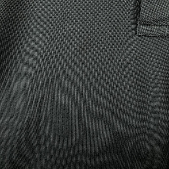 Ralph Lauren POLO by Ralph Lauren short sleeve polo shirt, men's size L Pima Cotton black type Vintage Second Hand