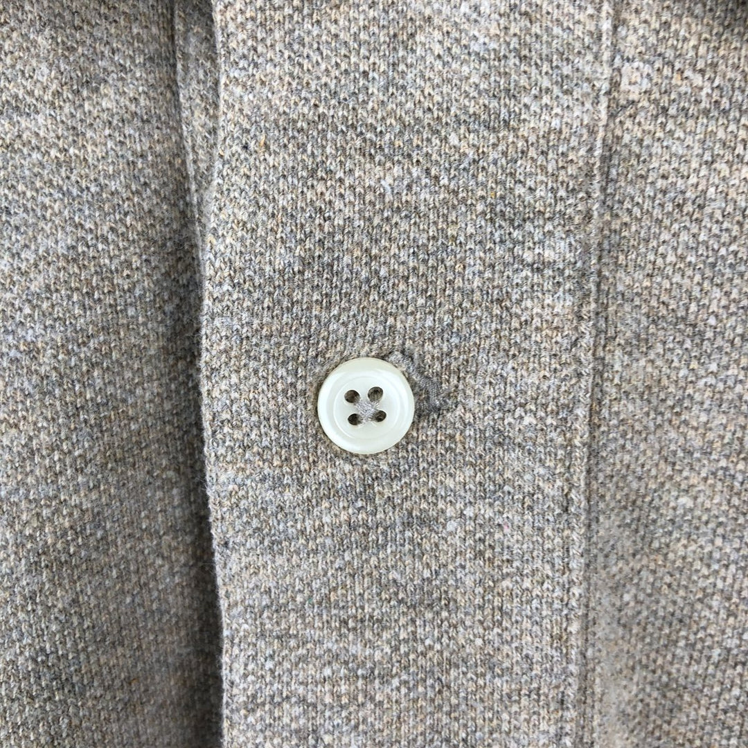 Ralph Lauren POLO by Ralph Lauren short sleeve polo shirt, men's XL size cotton Beige type Vintage Second Hand