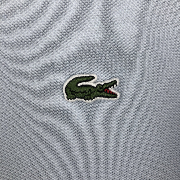 Lacoste CLASSIC FIT Short-Sleeve Polo Shirt, Men's Size S (approx.) cotton Blue type light blue Vintage Second Hand