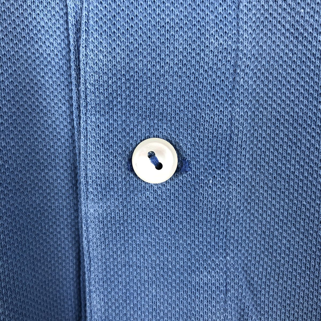 Lacoste LACOSTE French design short sleeve polo shirt size 6 men's XL equivalent cotton Blue type light blue Vintage Second Hand