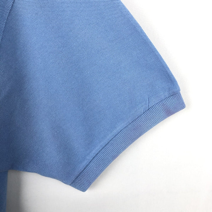 Lacoste LACOSTE French design short sleeve polo shirt size 6 men's XL equivalent cotton Blue type light blue Vintage Second Hand