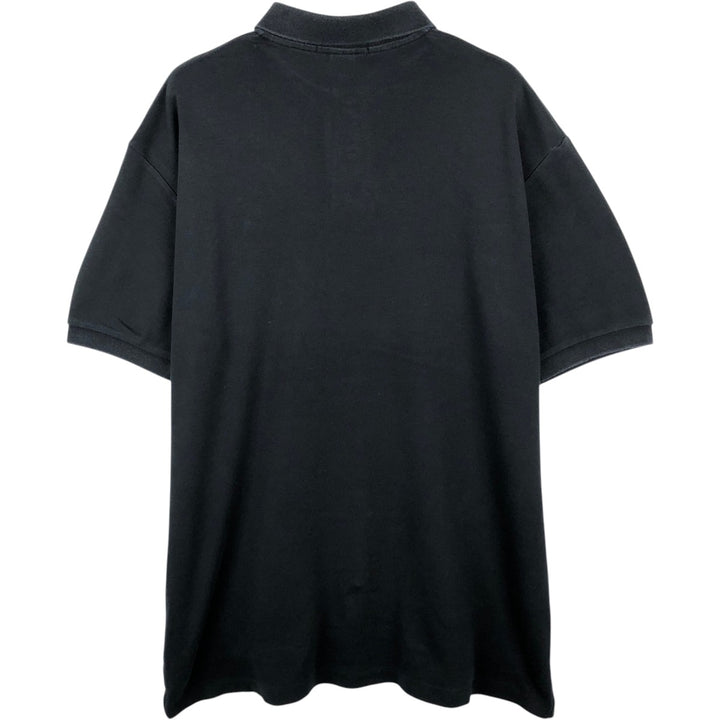 Ralph Lauren POLO by Ralph Lauren short sleeve polo shirt, men's size L cotton black type Vintage Second Hand