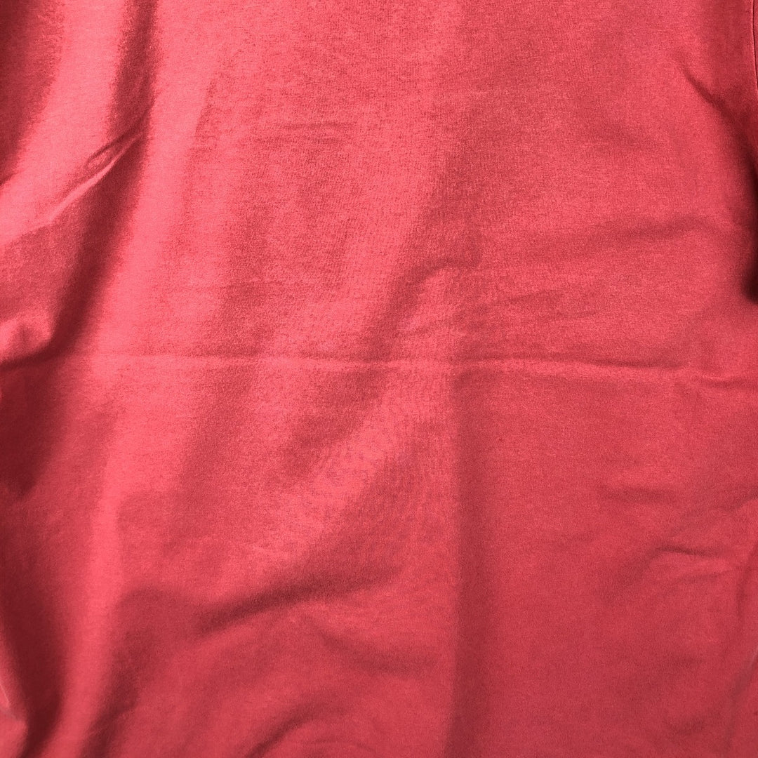 Ralph Lauren POLO JEANS COMPANY Short Sleeve Printed T-Shirt Men's XL cotton red type reddish brown Vintage Second Hand