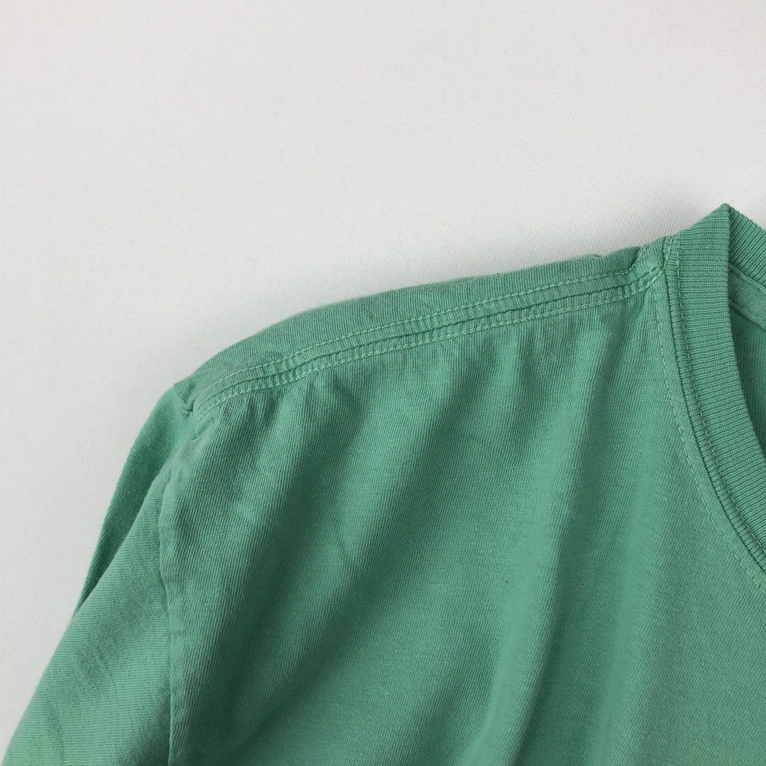 Ralph Lauren POLO by Ralph Lauren short sleeve one point logo T-shirt men's M size cotton Mint green Vintage Second Hand