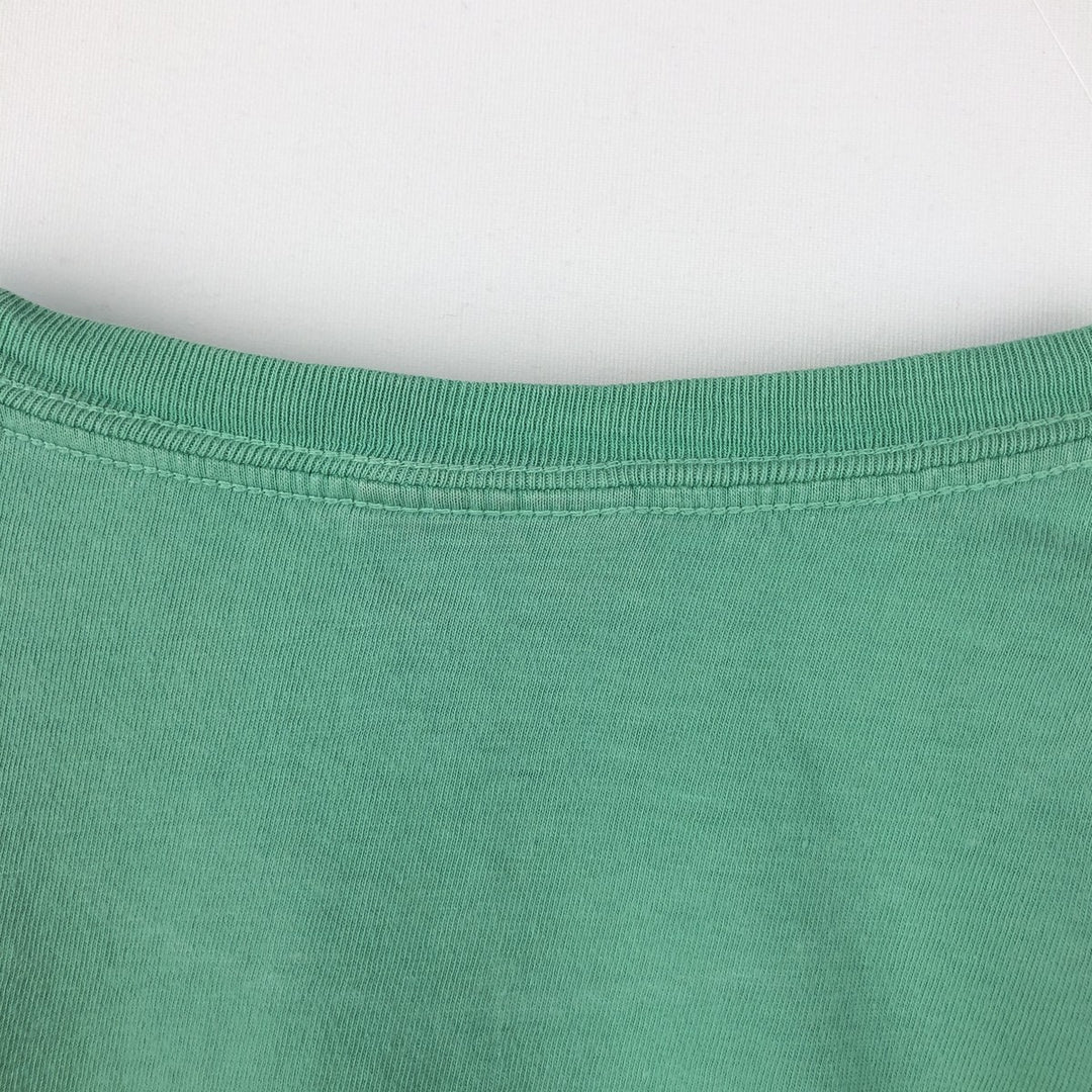 Ralph Lauren POLO by Ralph Lauren short sleeve one point logo T-shirt men's M size cotton Mint green Vintage Second Hand