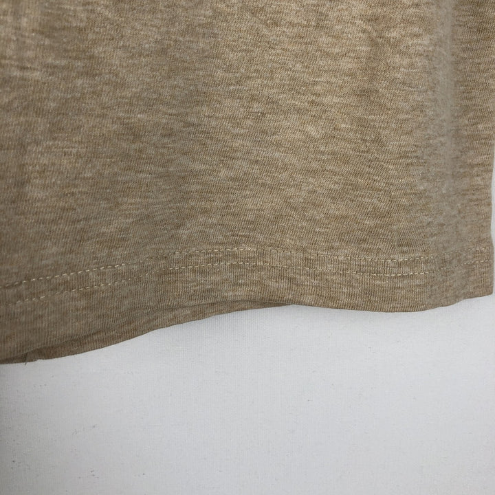 Ralph Lauren POLO by Ralph Lauren short sleeve one point logo T-shirt men's L size cotton Beige type Vintage Second Hand