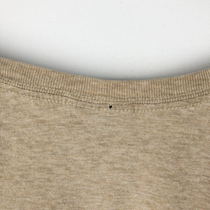 Ralph Lauren POLO by Ralph Lauren short sleeve one point logo T-shirt men's L size cotton Beige type Vintage Second Hand