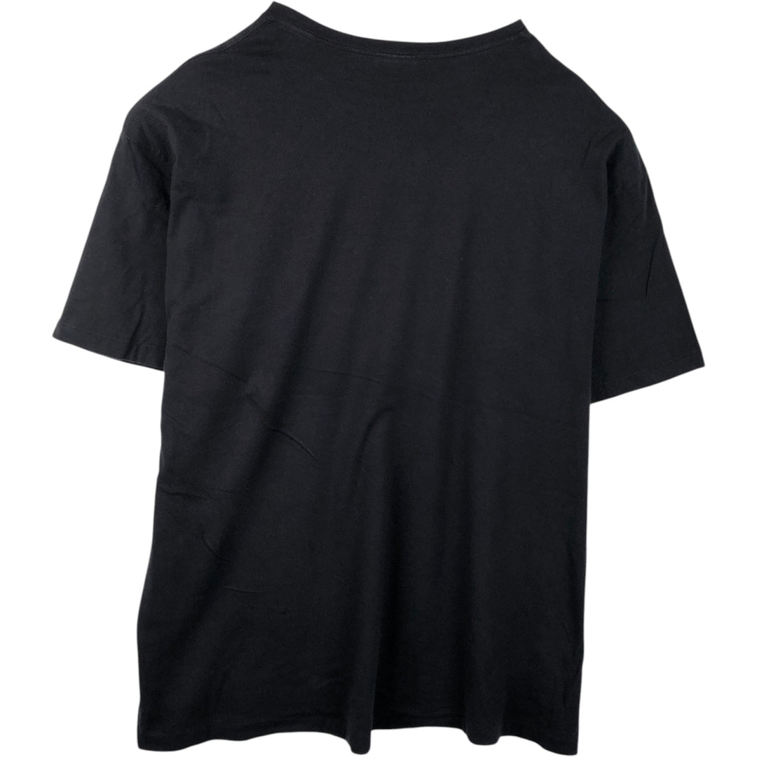 Ralph Lauren POLO by Ralph Lauren Short-Sleeve T-Shirt with One-Point Logo Pocket, Men's Size XL (approx.) cotton black type Vintage Second Hand