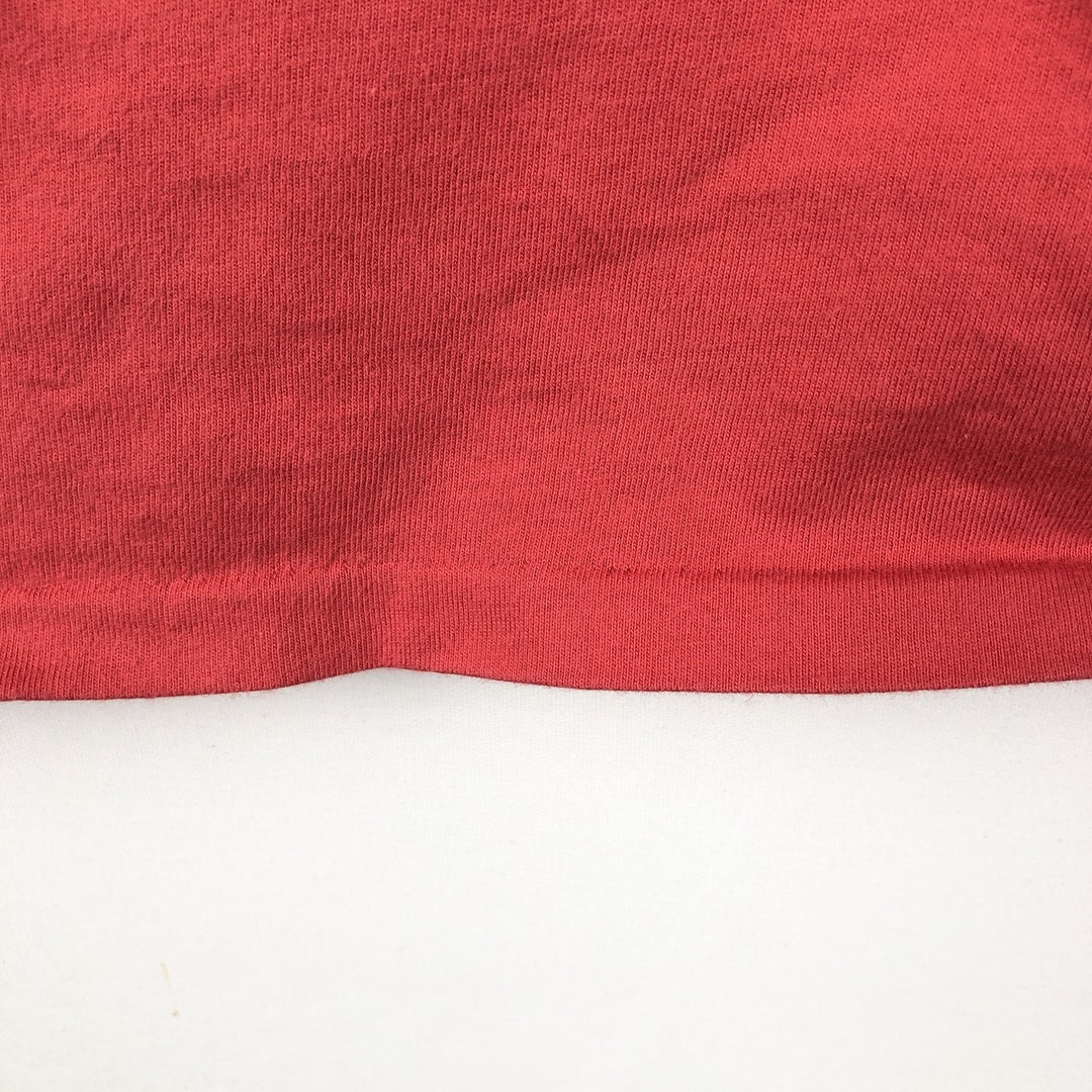 Ralph Lauren POLO RALPH LAUREN CLASSIC FIT short-sleeved logo T-shirt, men's size XL cotton red type Vintage Second Hand